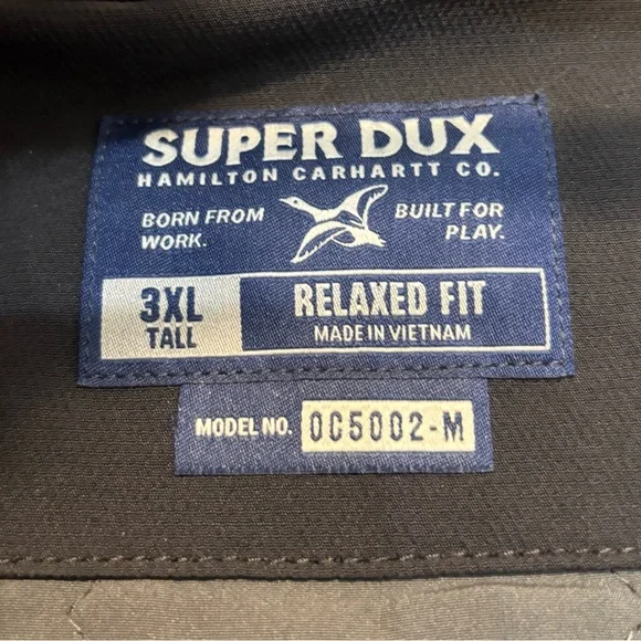 NWT 3XL Carhartt Men’s Super Dux Relaxed Fit Insulated Traditional Coat, Black - Picture 8 of 8